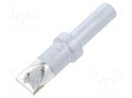 Tip; chisel; 8x2mm; for  soldering iron,for soldering station QUICK