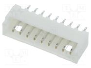 Connector: wire-board; socket; male; 1.25mm; PIN: 9; THT; 125V; 1A ADAM TECH