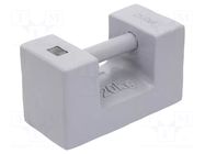 Calibration weight; 20kg; Class: OIML M1; cast iron; rectangular OHAUS