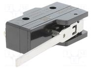 Microswitch SNAP ACTION; 15A/250VAC; 0.3A/220VDC; with lever SPAMEL