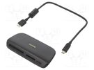 Card reader: memory; USB B micro socket; USB 3.0; black; 312Mbps SANDISK