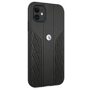 Etui BMW BMHCN61RSPPK iPhone 11 6,1" / Xr czarny/black hardcase Leather Curve Perforate, BMW