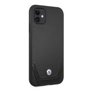 Etui BMW BMHCN61RSWPK iPhone 11 6,1" / Xr czarny/black hardcase Leather Perforate, BMW