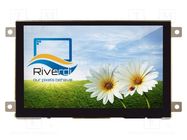 Display: TFT; 5"; 800x480; Illumin: LED; Dim: 121.5x76.6x9.7mm; EVE2 Riverdi