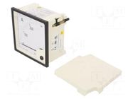 Ammeter; on panel; I AC: 0÷250A,500A; True RMS; Class: 1.5; 50÷60Hz CROMPTON - TE CONNECTIVITY