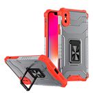 Crystal Ring Case Kickstand Tough Rugged Cover for iPhone XS Max red, Hurtel