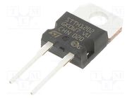 Diode: rectifying; THT; 200V; 12A; tube; Ifsm: 100A; TO220AC; 18ns STMicroelectronics
