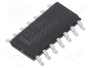 IC: digital; XOR; Ch: 4; IN: 2; SMD; SO14; 2÷6VDC; -40÷85°C; tube; 40uA ONSEMI