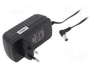 Power supply: switching; mains,plug-in; 12VDC; 2A; 24W; 86%; angled CELLEVIA POWER