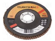 Flap grinding wheels; Ø: 125mm; Øhole: 22.23mm; Granularity: 40 