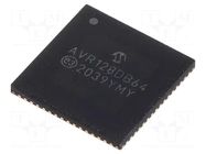 IC: AVR microcontroller; VQFN64; 1.8÷5.5VDC; Cmp: 3; AVR128; AVR-DA MICROCHIP TECHNOLOGY