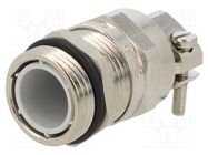 Cable gland; with earthing; PG13,5; IP68; brass; HSK-MZ-EMC HUMMEL