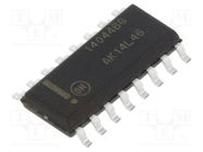 IC: digital; RS latch; Ch: 4; 3÷18VDC; SMD; SO16; -40÷85°C; tube ONSEMI