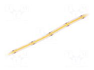 COB LED tape; white warm; LED/m: 528; 10mm; IP20; 10W/m; CRImin: 80 WISVA OPTOELECTRONICS
