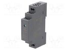 Power supply: switched-mode; for DIN rail; 15W; 24VDC; 630mA; 85% ESPE