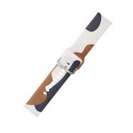 Strap Moro for Samsung Galaxy Watch 40 / 41 / 42 / 43 / 44 mm silicone bracelet watch band - pattern 1, Hurtel