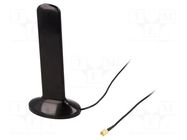 Antenna; 5G,LTE; 6dBi; magnet; 50Ω; 680÷4900MHz; -40÷85°C; 2m SR PASSIVES