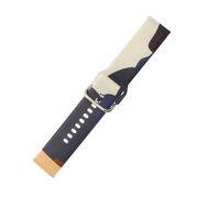 Strap Moro for Samsung Galaxy Watch 40 / 41 / 42 / 43 / 44 mm silicone bracelet watch band - pattern 13, Hurtel