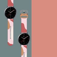 Strap Moro for Samsung Galaxy Watch 45 / 46 / 47 mm silicone bracelet watch band - pattern 12, Hurtel