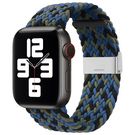 Strap Fabric Band for Watch 9 / 8 / 7 / 6 / SE / 5 / 4 / 3 / 2 (41mm / 40mm / 38mm) Braided Fabric Strap Watch Bracelet Blue, Hurtel