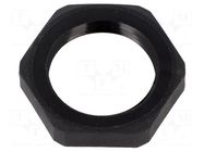 Nut; Thread: metric; polyamide; PMAFIX MN; -40÷105°C; black; 50mm PMA