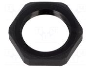 Nut; Thread: metric; polyamide; PMAFIX MN; black; Pitch: 1.5; 75mm PMA