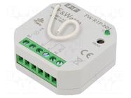 Relay; flush mount; 85÷265VAC; 85÷265VDC; 230VAC; NO; IP20; F&Wave F&F