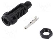 Connector: solar; socket; male; SOLARLOK; for panel mounting TE Connectivity