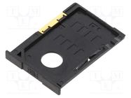 Tray for card connector ATTEND