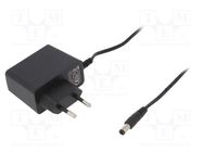 Power supply: switching; mains,plug-in; 12VDC; 1A; 12W; Plug: EU ESPE