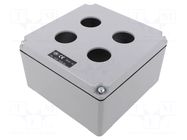 Enclosure: for remote controller; 30mm; IP65; X: 152mm; Y: 152mm ILME