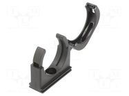 Bracket; polyamide 6; BFH; -40÷105°C; black; Size: 48 PMA