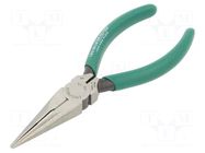 Pliers; half-rounded nose; 142mm ENGINEER