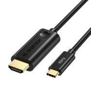 Choetech unidirectional adapter cable USB Type C adapter (male) to HDMI 2.0 (male) 4K 60Hz 1.8m black (CH0019), Choetech