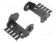 Bracket; 1400/1500; rigid; for cable chain IGUS