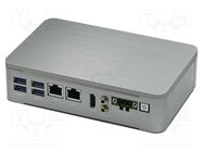 Industrial computer; 9÷24VDC; for wall mounting; Ethernet x2 AAEON