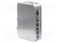 Industrial computer; 9÷24VDC; for DIN rail mounting; BOXER 