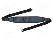 Shoulder strap; black; 1050x65x5mm AAEON