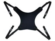 Shoulder strap; black; 450x350x50mm AAEON