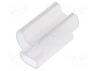 Markers; 4÷6.5mm; polyetylene; transparent; -40÷80°C; leaded WEIDMÜLLER