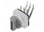 Encoding switch; DEC/BCD; Pos: 10; THT; Rcont max: 80mΩ; PT65 PTR HARTMANN