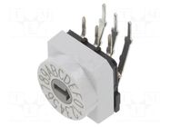 Encoding switch; HEX/BCD; Pos: 16; THT; Rcont max: 80mΩ; PT65 PTR HARTMANN