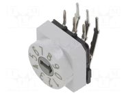 Encoding switch; DEC/BCD; Pos: 10; THT; Rcont max: 80mΩ; PT65 PTR HARTMANN