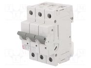 Circuit breaker; 230/400VAC; Inom: 25A; Poles: 3; Charact: C; 10kA ETI POLAM