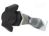 Lock; without cylinder; zinc and aluminium alloy; 30mm RST ROZTOCZE