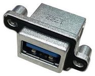 USB CONN, 3.0 TYPE A, RCPT, 9POS, PANEL