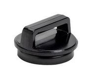 CABLE TIE MOUNT, BLK, NDFEB/POM/ST