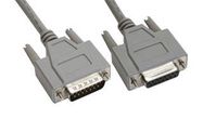 COMPUTER CABLE, D SUB 15 PLUG/RCPT, 10 