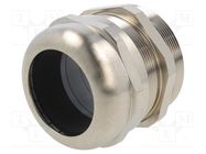 Cable gland; PG48; IP68; brass; Body plating: nickel; SKINTOP® MS LAPP