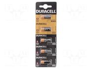 Battery: alkaline; 23A,8LR932,A23; 12V; non-rechargeable; 5pcs. DURACELL